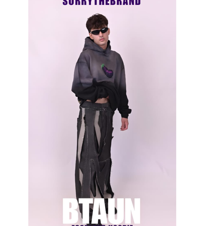 BATUN EGGPLANT HOODIE