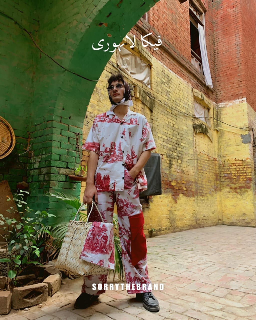 Feeka Lahori Cuban Collar Shirt